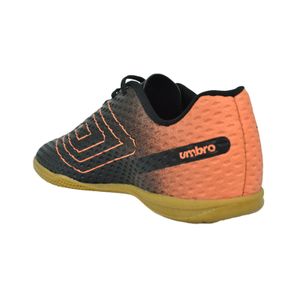 Chuteira Umbro Futsal Preto Laranja Masculina U01fb00161-162