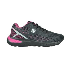 Tênis Star Flex Preto Pink Feminino 1623-023