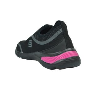 Tênis Star Flex Preto Pink Feminino 1617-023