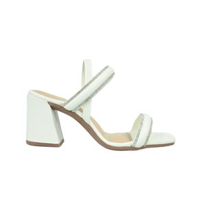 Sandália Dakota Salto Alto Off White Feminina Y8361-0001