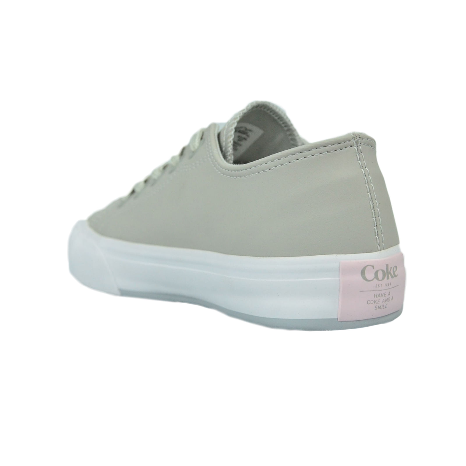 tenis coca cola feminino cinza
