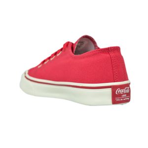 Tênis Coca Cola Wooster Canvas Vermelho Unissex