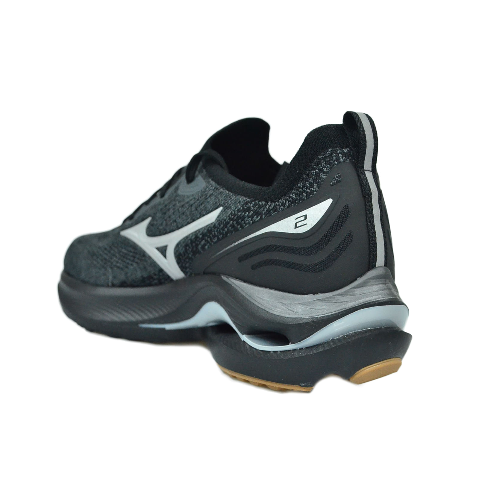 Tenis Mizuno Wave Zest 2 Preto Masculino - Omar Calçados