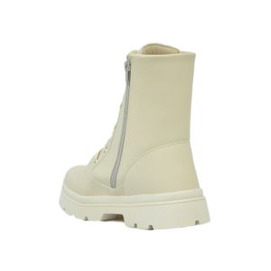 Bota Chique Top Coturno Bege Infantil Menina