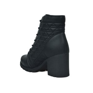 Bota Dakota Coturno Preto Feminina Da942