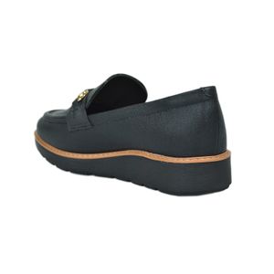 Sapato Modare Mocassim Preto Feminino 7400.103.21736