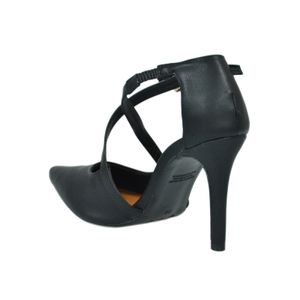 Sapato Bebecê Scarpin Salto Alto Preto Feminino T9430-252