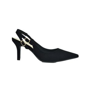 Sapato Bebecê Scarpin Salto Alto Preto Feminino T7029-144