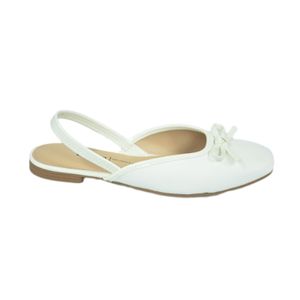 Sapatilha Dakota Bico Redondo Off White Feminina D0233