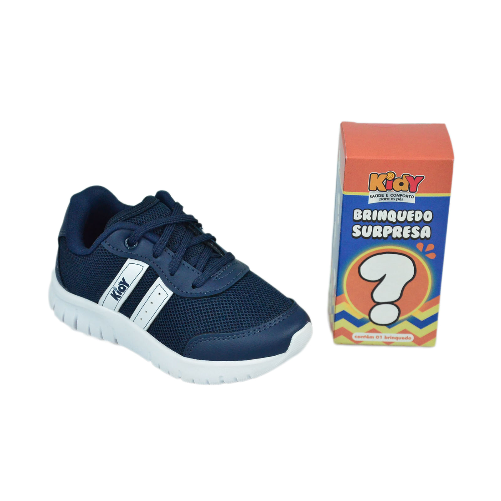 Tênis Kidy Azul Marinho Infantil Menino 445-0006 - Omar Calçados