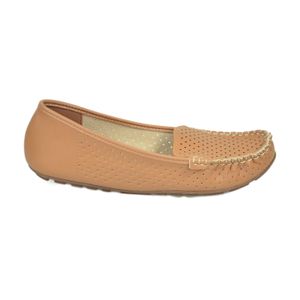 Sapato Vizzano Mocassim Marrom Feminino 1187.303