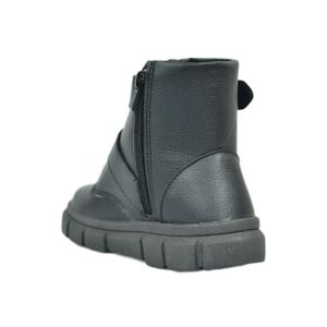 Bota Encanto De Criança Coturno Preto Infantil Menina C101