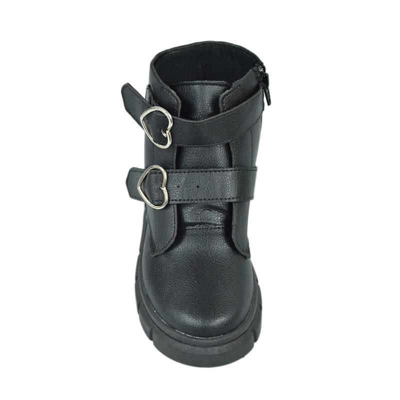 Bota-Encanto-De-Crianca-Coturno-Preto-Infantil-Menina-C101