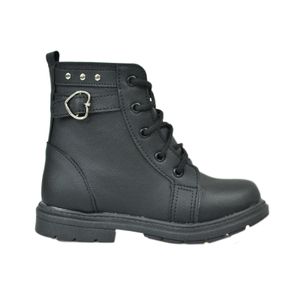 Bota Ortobaby Coturno Preto Infantil Menina 6235-002