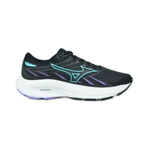 Tênis Mizuno Jet 8 Preto Turquesa Feminino