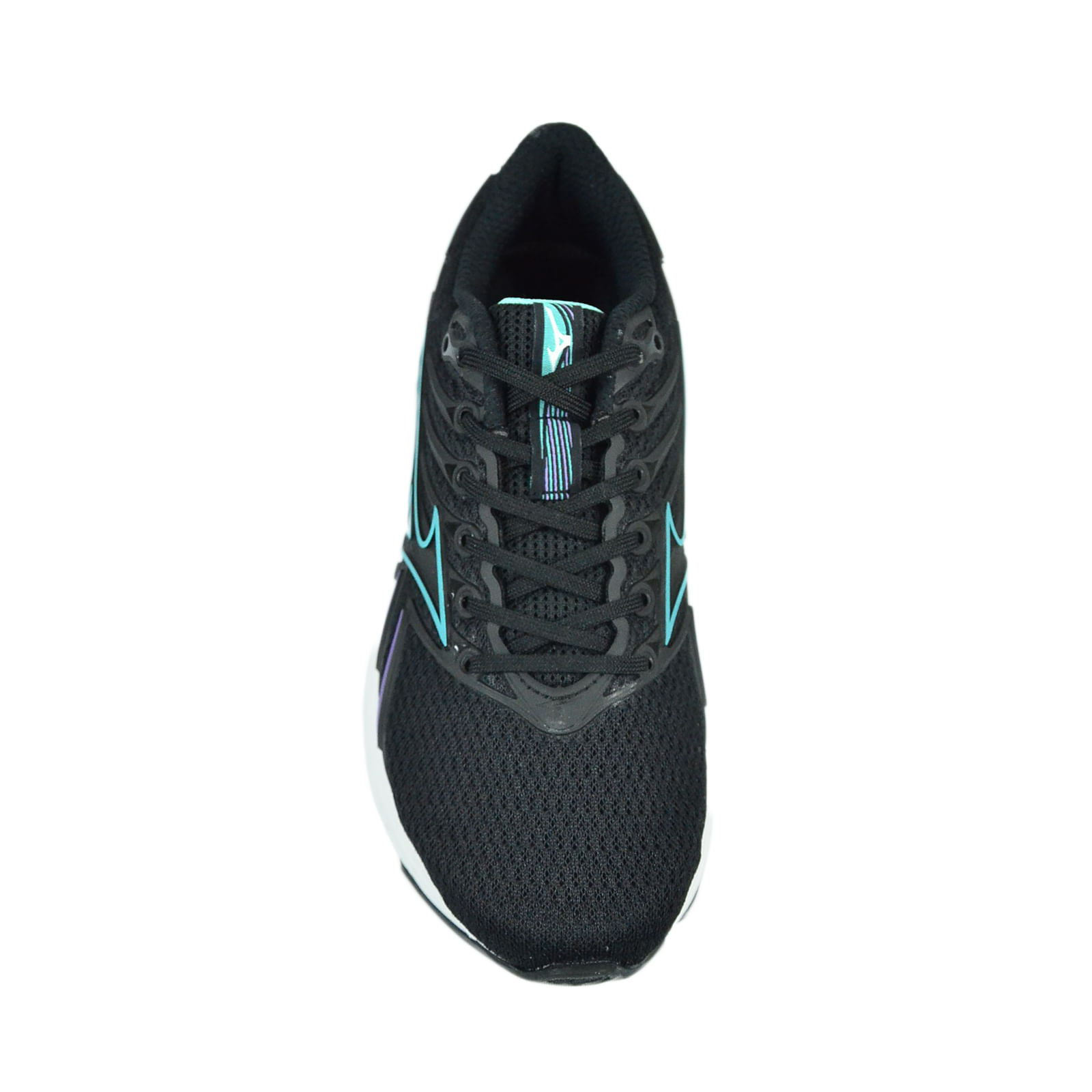 Tênis Mizuno Jet 8 Preto Turquesa Feminino - Omar Calçados