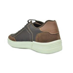 Sapatênis Confort Way Marrom Masculino 402501