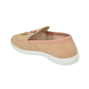 Sapato Moleca Mocassim Bege Feminino 5819.102