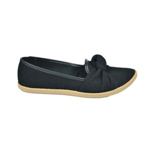 Alpargata Moleca Laço Preto Feminina 5287.265