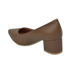 Sapato Vizzano Scarpin Salto Médio Marrom Feminino 1220.315