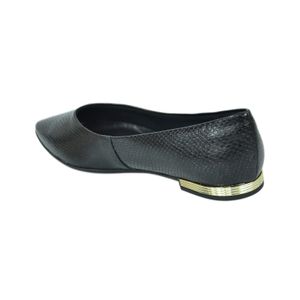 Sapatilha Piccadilly Cont Bico Fino Preta Feminina