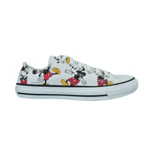 Tênis Converse All Star Mickey Cano Baixo Branco Feminino 188822