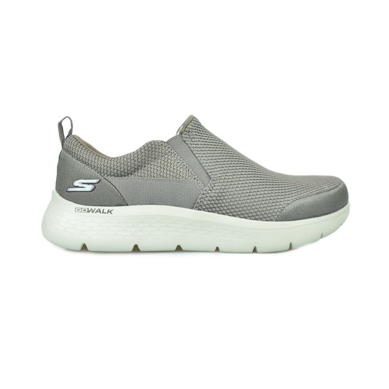 Tenis-Skechers-Go-Walk-Flex-Cinza-Masculino