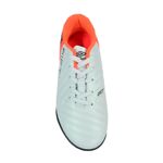 Chuteira-Umbro-Society-Fifty-Vi-Jr-Branco-Laranja-Preto-Infantil