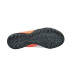 Chuteira-Umbro-Society-Fifty-Vi-Jr-Branco-Laranja-Preto-Infantil