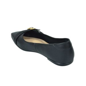 Sapatilha Santinelli Bico Fino Preto Feminina 1600-012-251