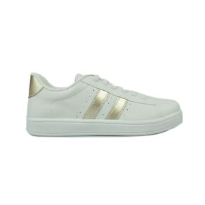 Tênis Lady Choice Creme/Dourado Feminino 10002-04