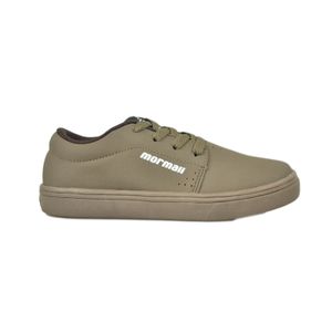 Tênis Mormaii Kids Dk Khaki/Ntr Marrom Infantil Menino