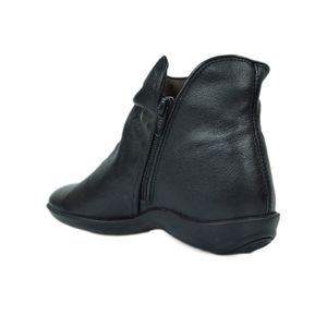 Bota Perlatto Cano Curto Preto Feminino Ang820