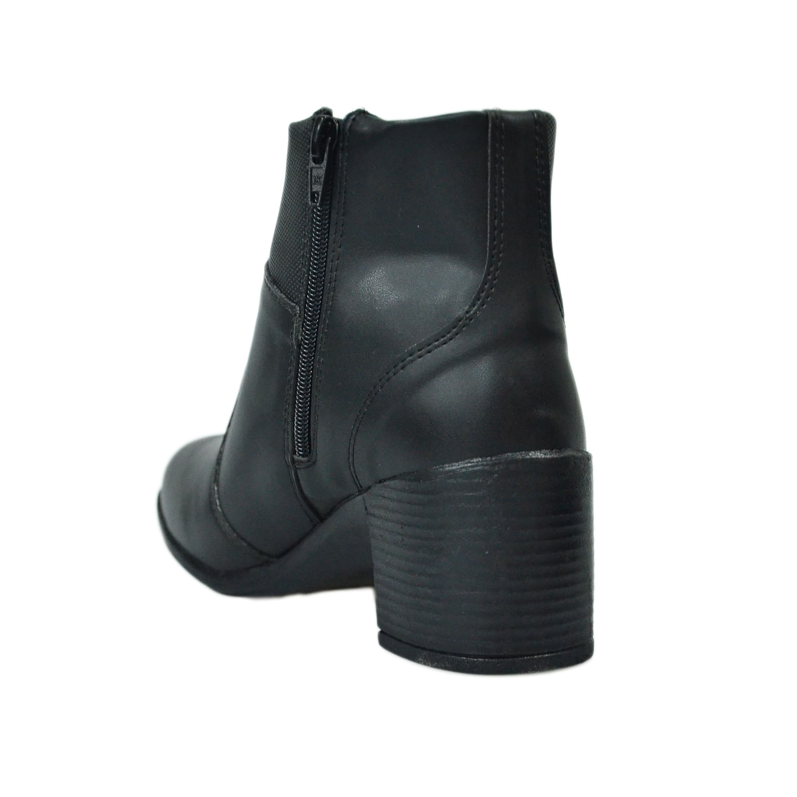 Bota Lady Choice Cano Curto Preto Feminina 8002 - Omar Calçados