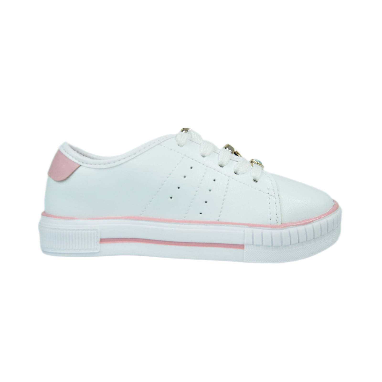 【 MARNO 】Mia tank / White Tênis Molekinha Branco Infantil Menina 2565.113.9569.78968 - Omar