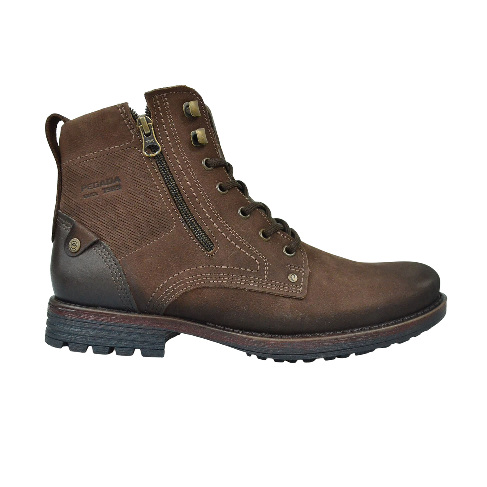Bota Pegada Marrom Masculina 142981 - Omar Calçados