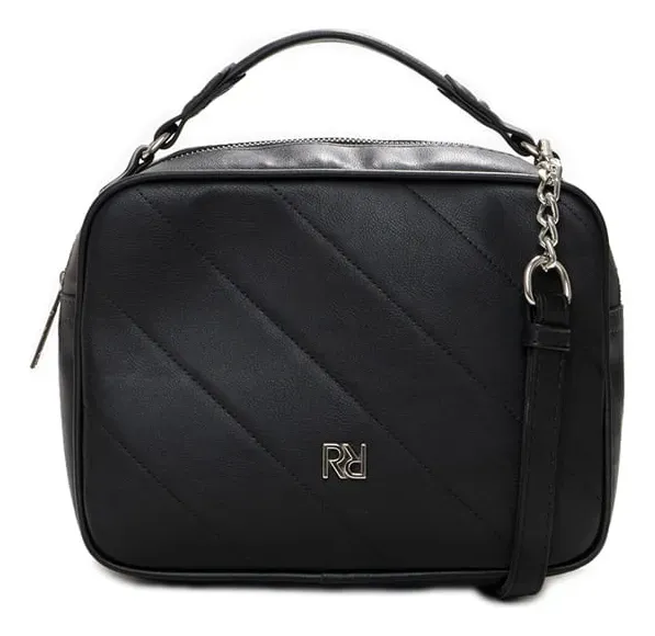 Bolsa Rafitthy Classica Preto Feminino 28.24242a_4 - Omar Calçados