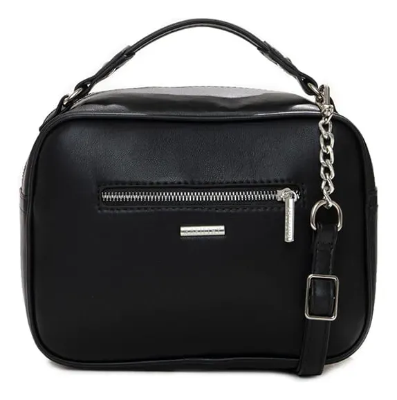 Bolsa Rafitthy Classica Preto Feminino 28.24242a_4 - Omar Calçados