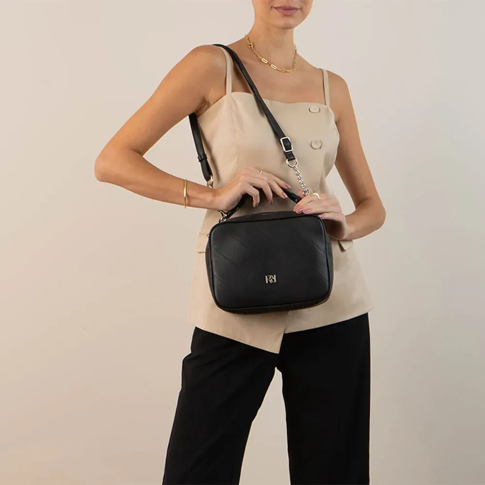 Bolsa Rafitthy Classica Preto Feminino 28.24242a_4 - Omar Calçados